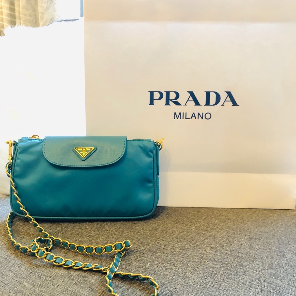 Authentic Prada nylon crossbody